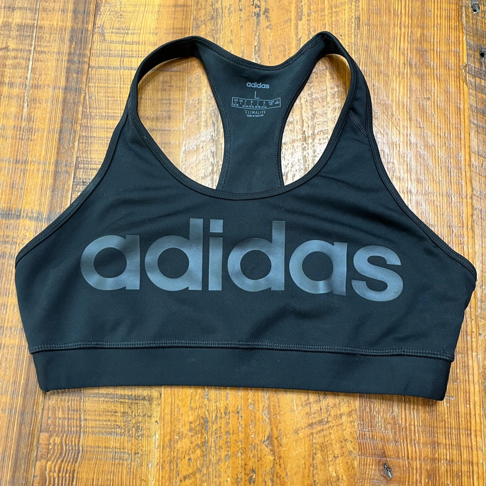 Adidas Climalite Racerback Sports Bra Large